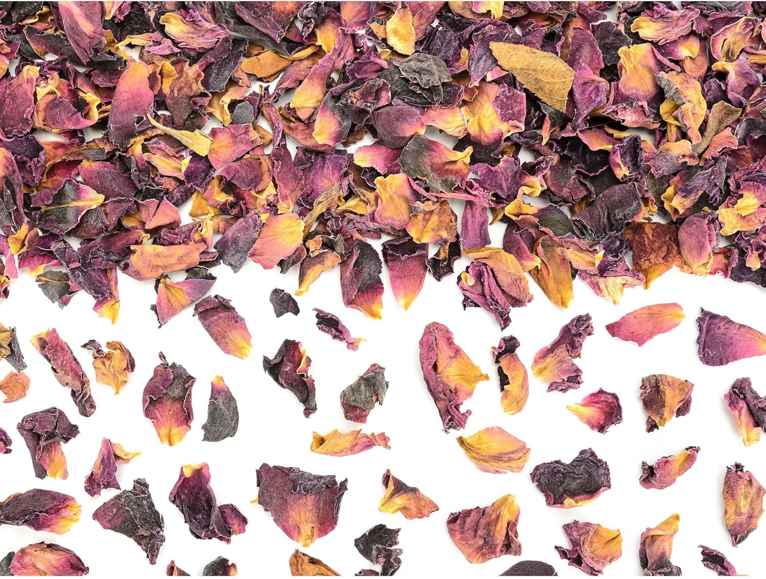 PartyDeco Confetti Natural Flowers Rose Tinsel Petals Confetti for Wedding Engagement Boho Rustic Style