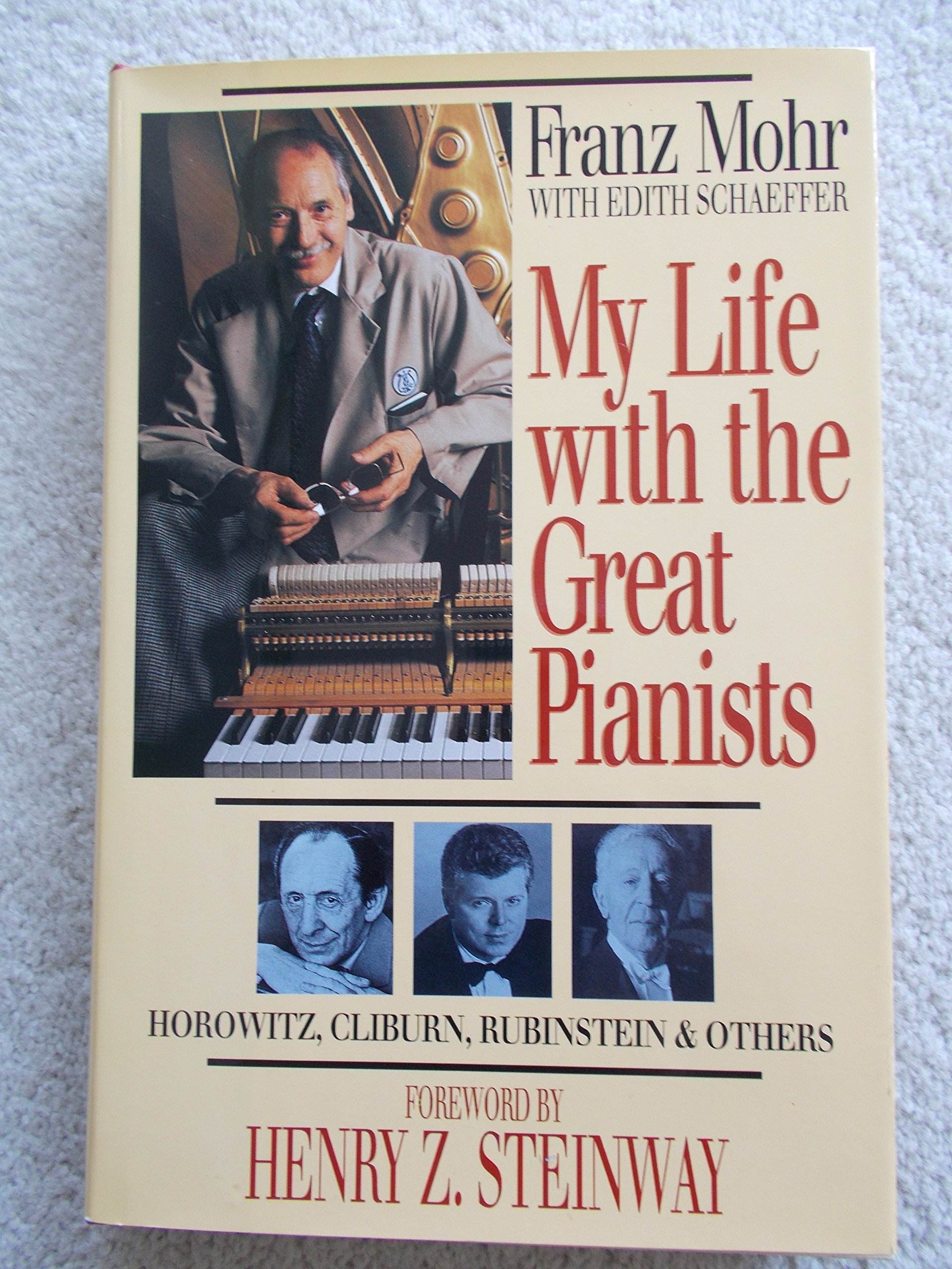 Livre My Life With the Great Pianists - Lecture Idéale pour Passionnés de Piano
