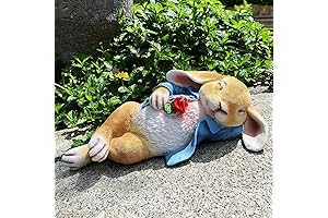 Charming Easter Bunny Garden Statue: A Whimsical Addition to Your Outdoor Decor