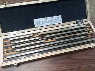 8 PCS/Set Large Metric GAGE Block Set, IDIN861 Grade 2 W. CERTS. #702F-8-2