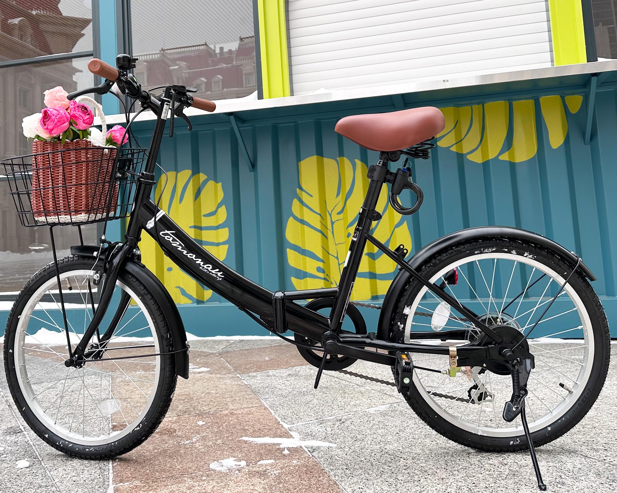 Amazon | TOMONAU 折り畳み自転車 20インチ 折りたたみ自転車 6段変速 