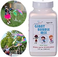 Vista 11 de Bubbleventi Mezcla de burbujas gigantes (hace 4 galones)