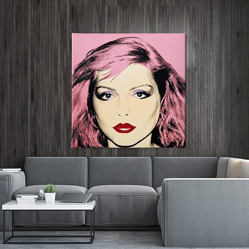 Miniatura 2 de Andy Warhol- Debbie Harry - Pop Art - Blondie - Canvas Art Wall Art Home Decor - Various Sizes (12in x 12in Gallery Wrapped)