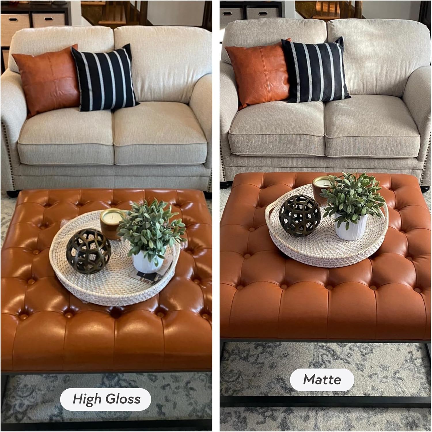 Leather Hero Top Coat – Leather Sealant & Protective Finish for Dye, Paint, Car Seats, Shoes & More – Scratch-Resistant Color Restorer with Applicator – 4oz (Matte Finish)