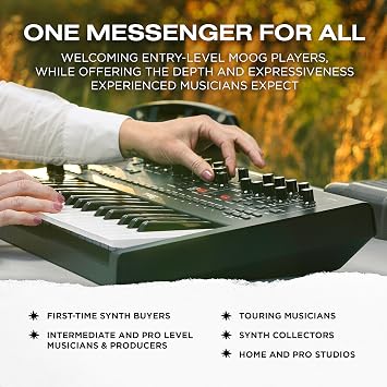 MOOG Messenger Monophonic Analog Synthesizer