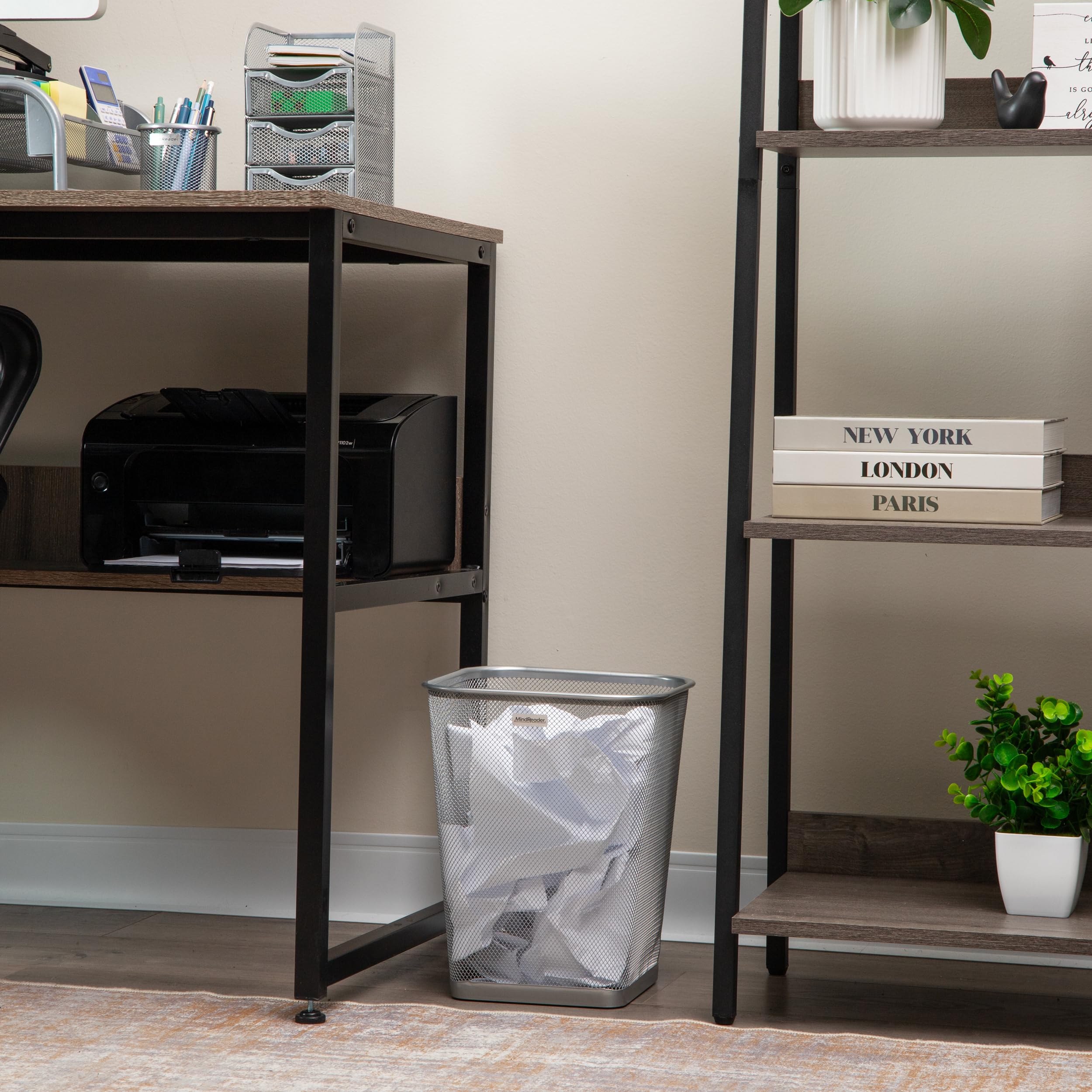 Mind Reader Mesh Trash Cans - Set of 2 -2