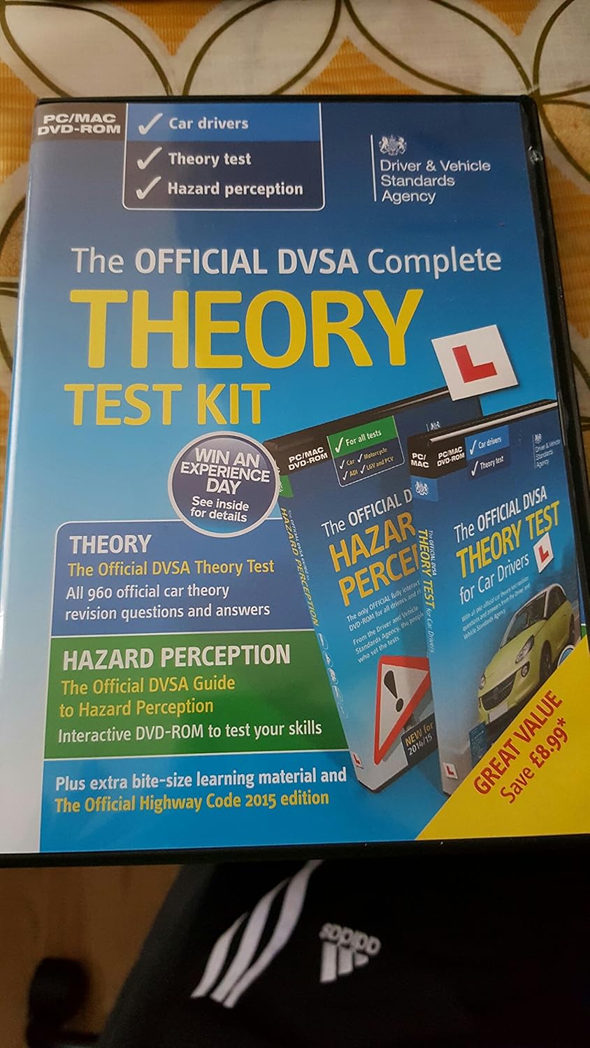 The official DVSA complete theory test kit : Driver and Vehicle ...