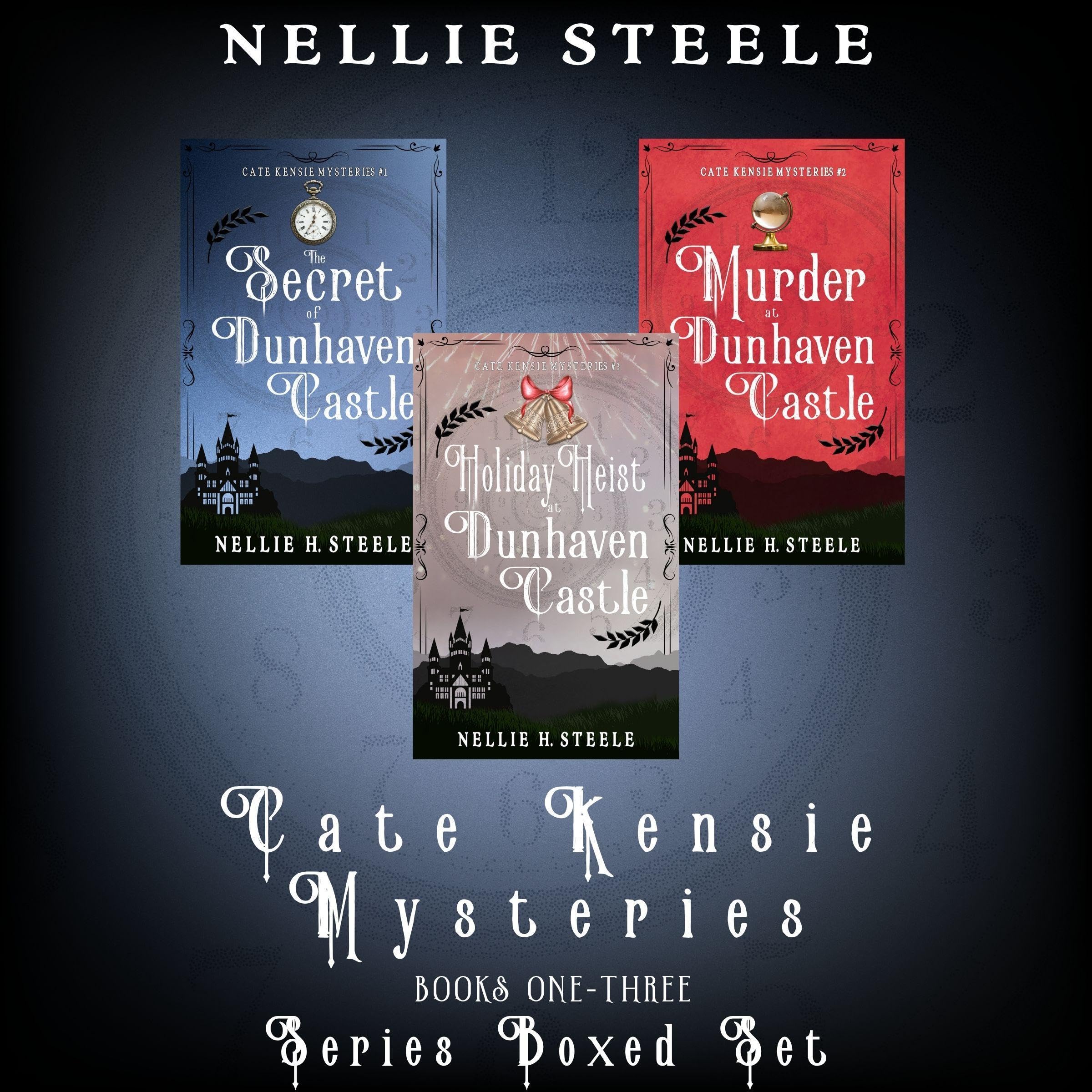 Cover art for Cate Kensie Mysteries, Books 1-3 Series Boxed Set