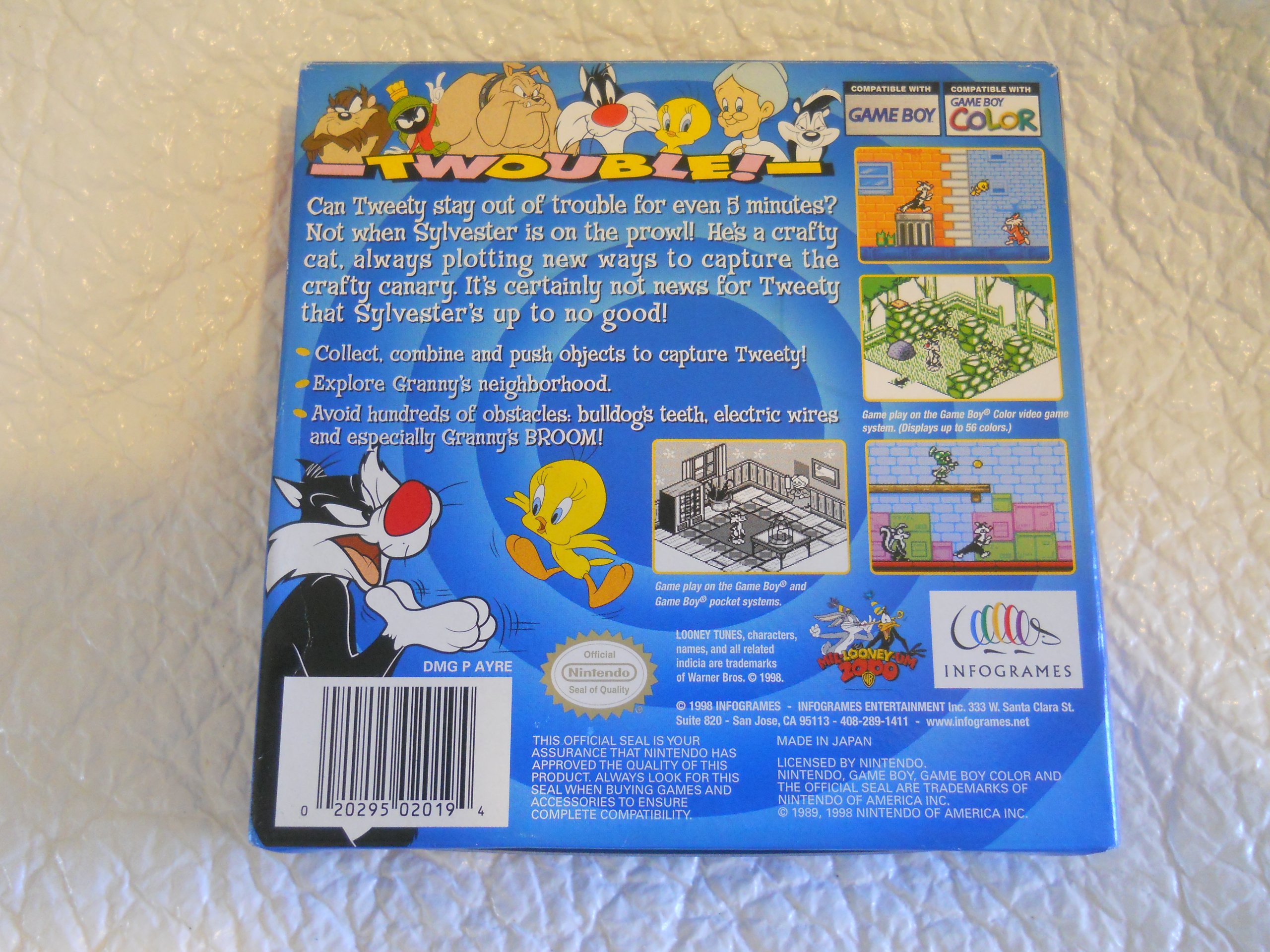 Amazon.com: Looney Tunes: Twouble! : Nintendo Game Boy Color