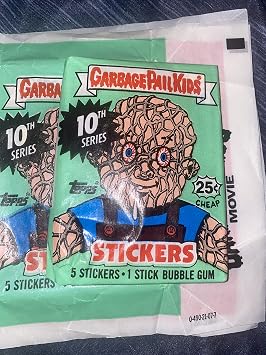 Topps Series 10 Garbage Pail Kids Trading Cards Unopened Wax Pack
