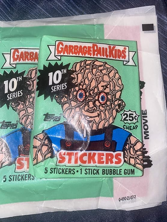 Topps Series 10 Garbage Pail Kids Trading Cards Unopened Wax Pack