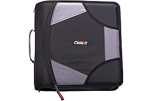 Case-it The King Sized Heavy Duty Zipper Binder: An Unwavering Ally for Ample Storage