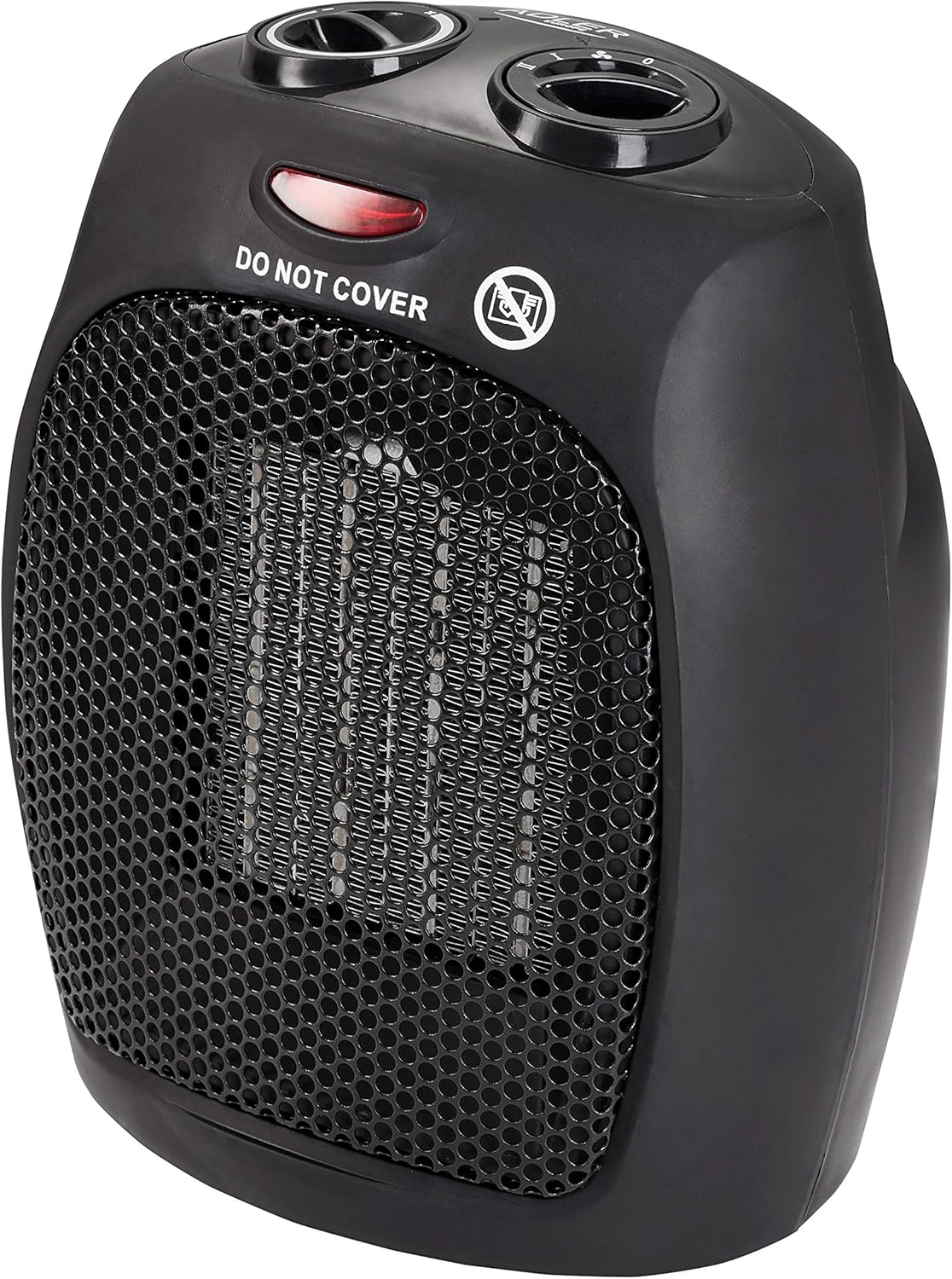 Adler AD 7702 Calefactor Cerámico Portátil PTC, 2 niveles potencia, Termostato, Aire Frío/Caliente, Protección Sobrecalentamiento, 1500W