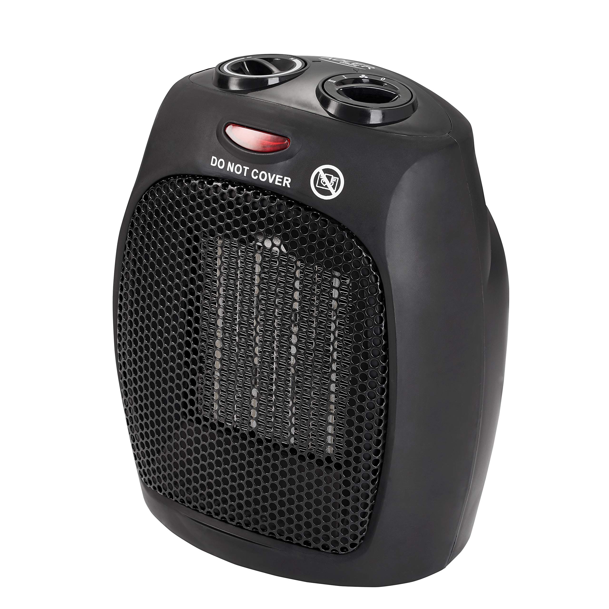 Chauffage céramique Adler AD 7702 en acier inoxydable pour une chaleur rapide