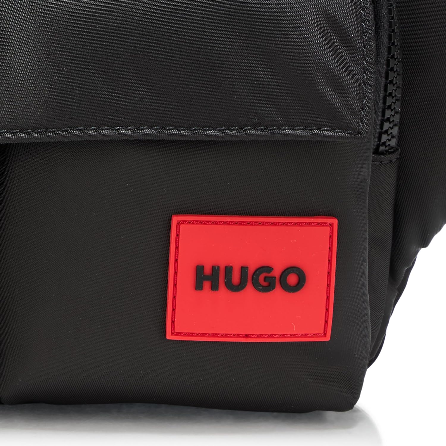 HUGO, Ethon Poly Twill Belt Bag, Catfish Black, One Size