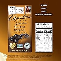 Vista 3 de Chocolove Caramelo Salado en Chocolate Oscuro 3.2oz