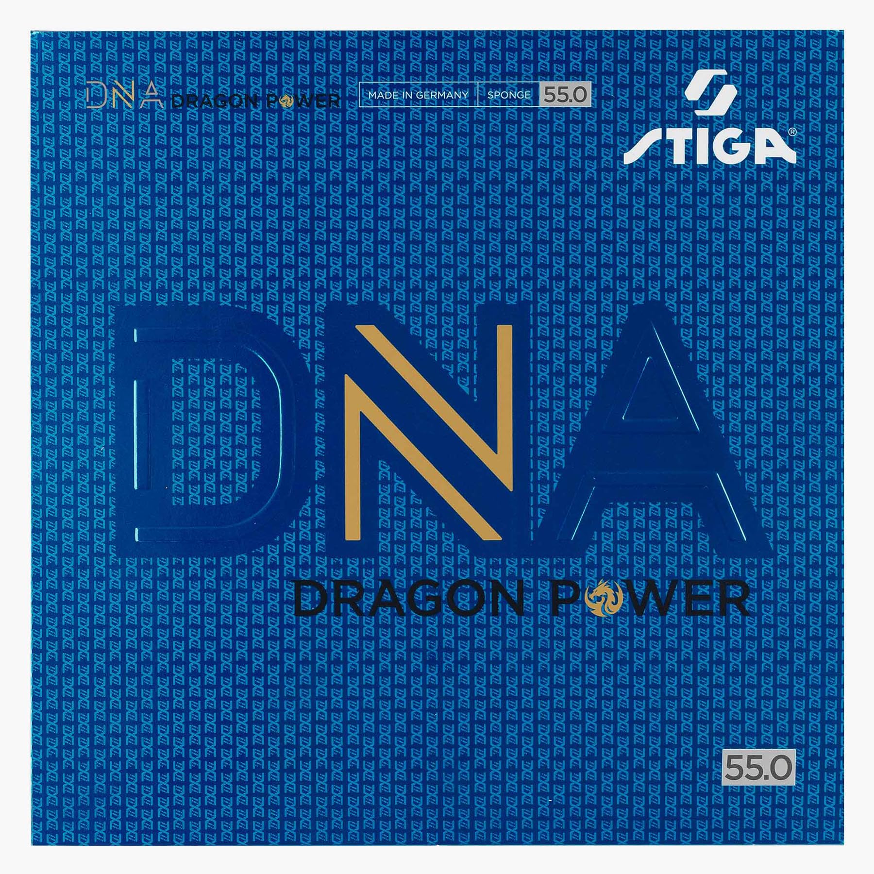STIGA Rivestimento in Gomma per Racchetta da Tennis Tavolo DNA Dragon Power - 2.15 mm