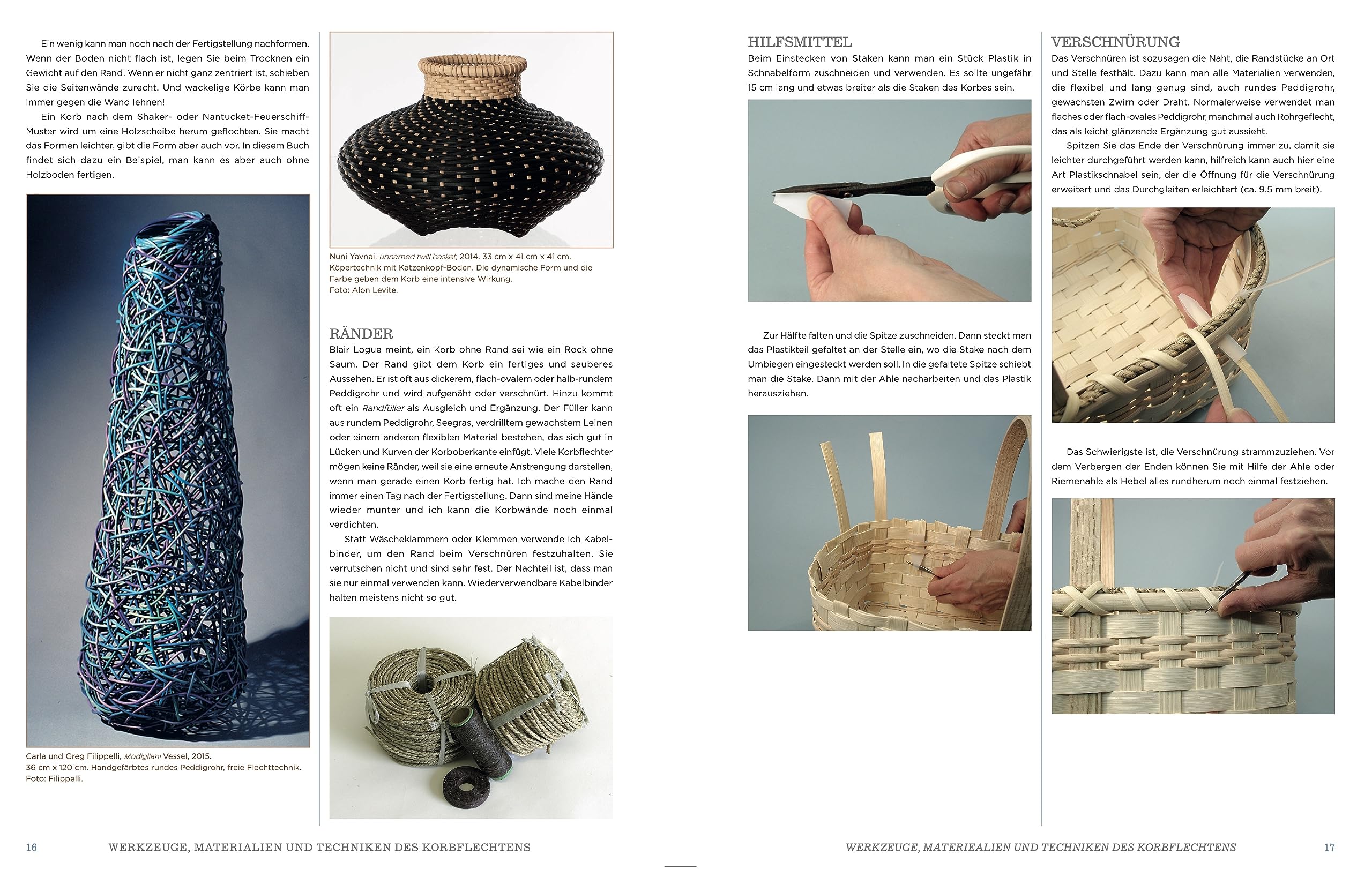 Körbe flechten. Werkbuch: 18 praktische Flechtprojekte