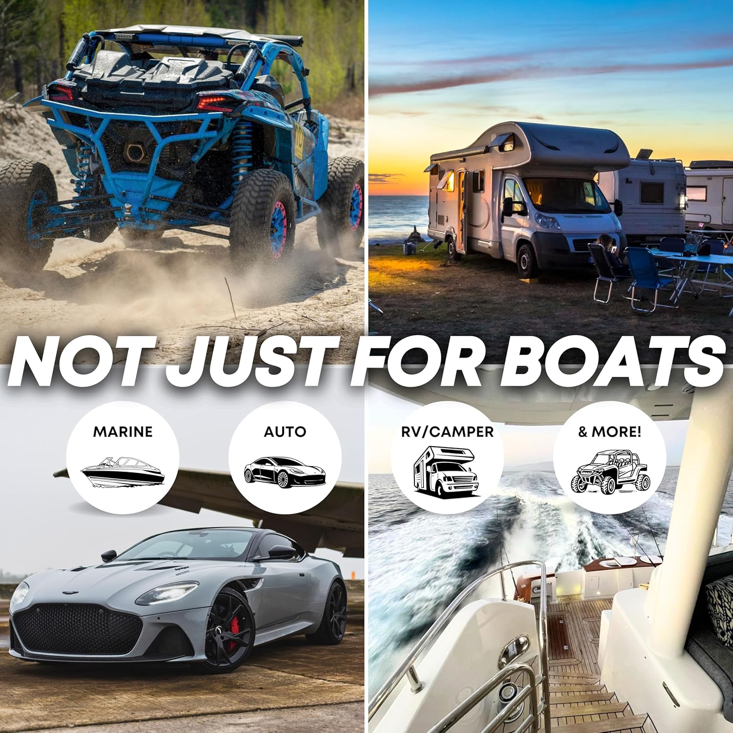 PROTECT Ceramic Coating Spray | 12 Month SiO2 Protection | Car Truck Boat RV Motorcycle | Clean Shine Protect Paint Glass Trim | Hydrophobic UV Shield | Easy Spray & Wipe | USA Made | 16oz