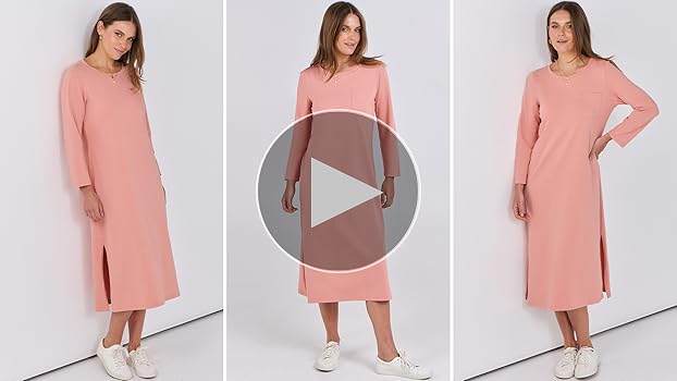 ANDRESD 新品♡bell sleeve slit dress セール】ベルスリーブスリットドレス / bell sleeve slit dress