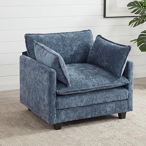 Miniatura 9 de Sofá seccional, cómodo sofá modular de nube, sofá modular de asiento profundo, sofá moderno en la nube, sofás modulares para sala de estar,