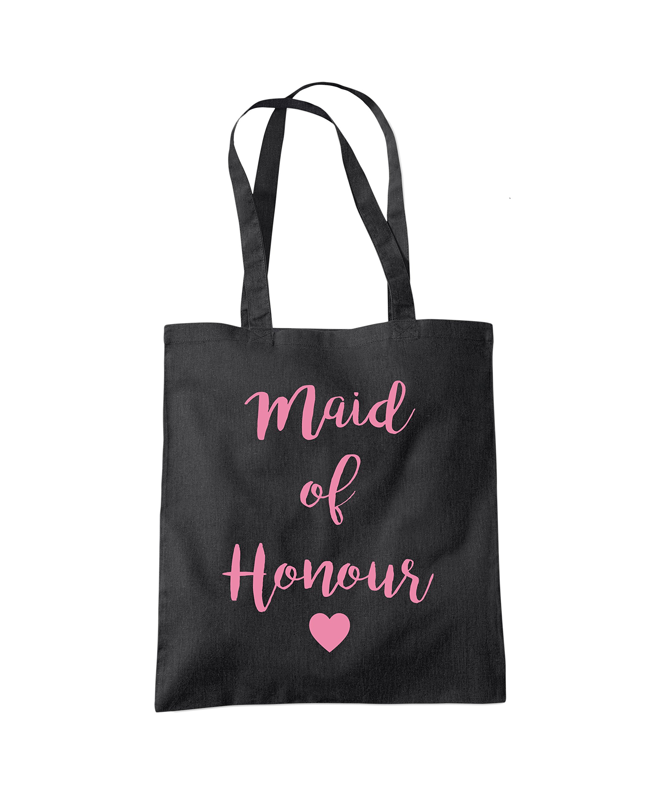 Hotscamp Women's Black Maid Of Honour Tote Bag - One Size