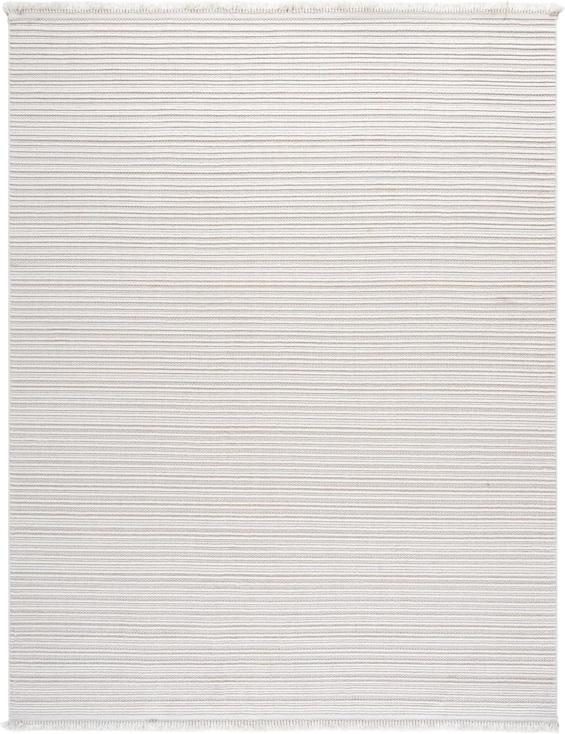 SAFAVIEH Area Rug 8x10 - Camden Collection - Large - Grey, Boho Design, Fringe Detail, Non-Shedding & Easy Cleaning, Ideal for Living Room, Bedroom, Office, Dining Space Room (CAD654F)