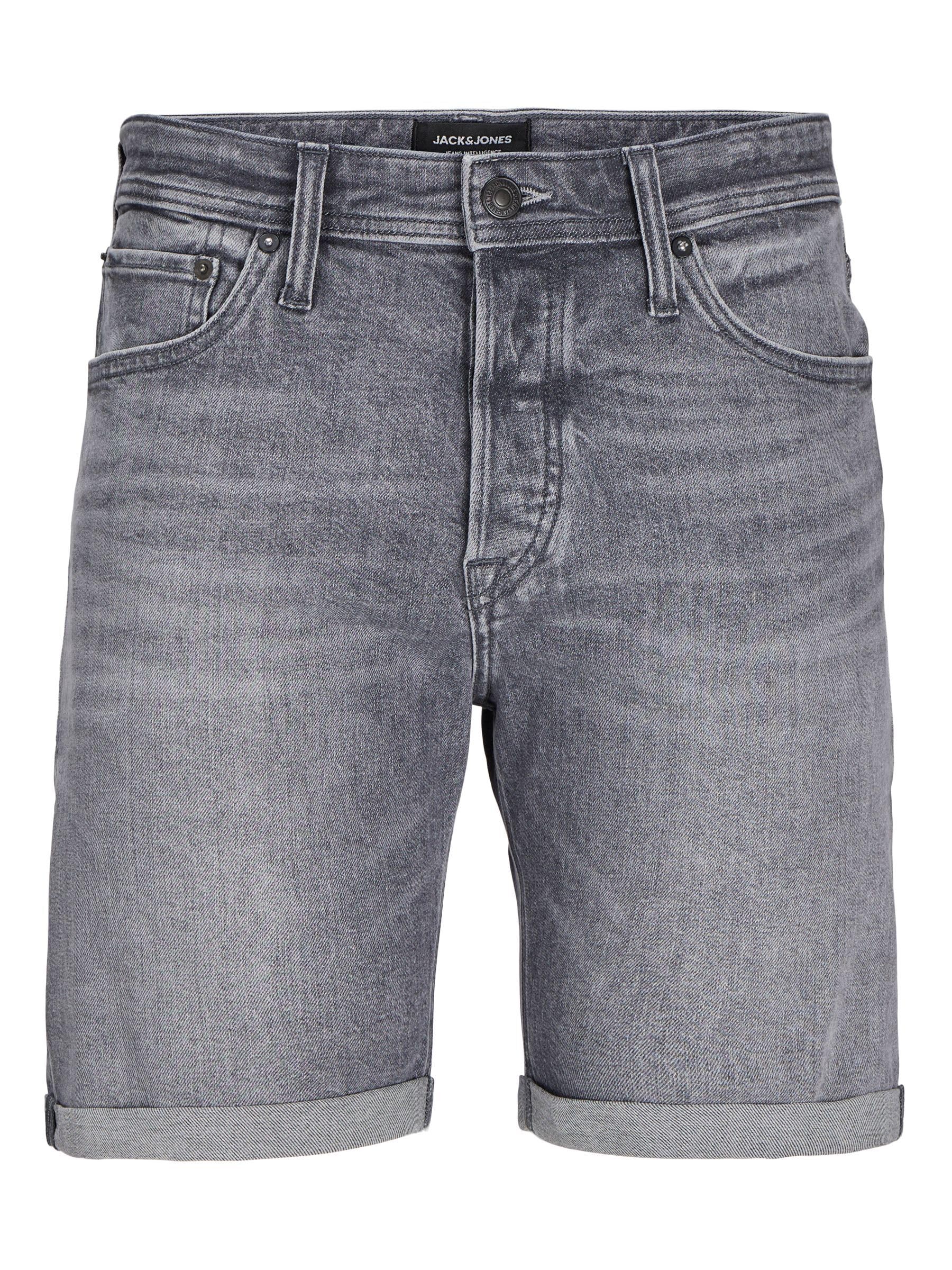 JACK & JONES Denim Shorts Regular Fit Denim Shorts M, Grey Denim, M