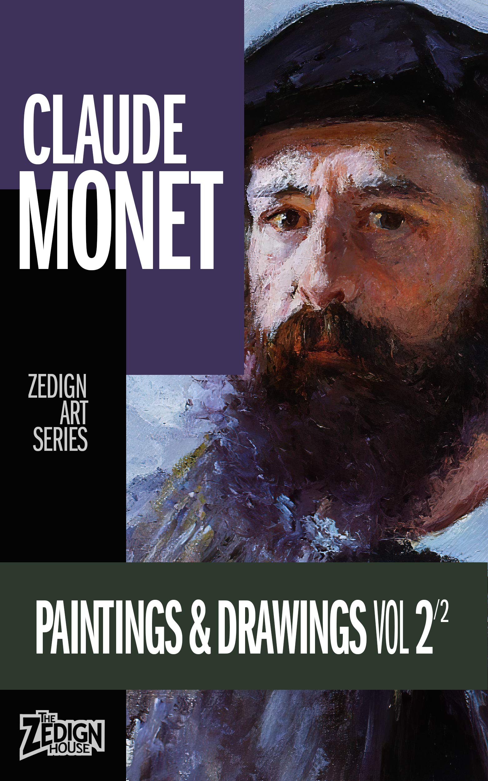 Claude Monet Paintings & Drawings Vol 2 édition de collection papier haute définition