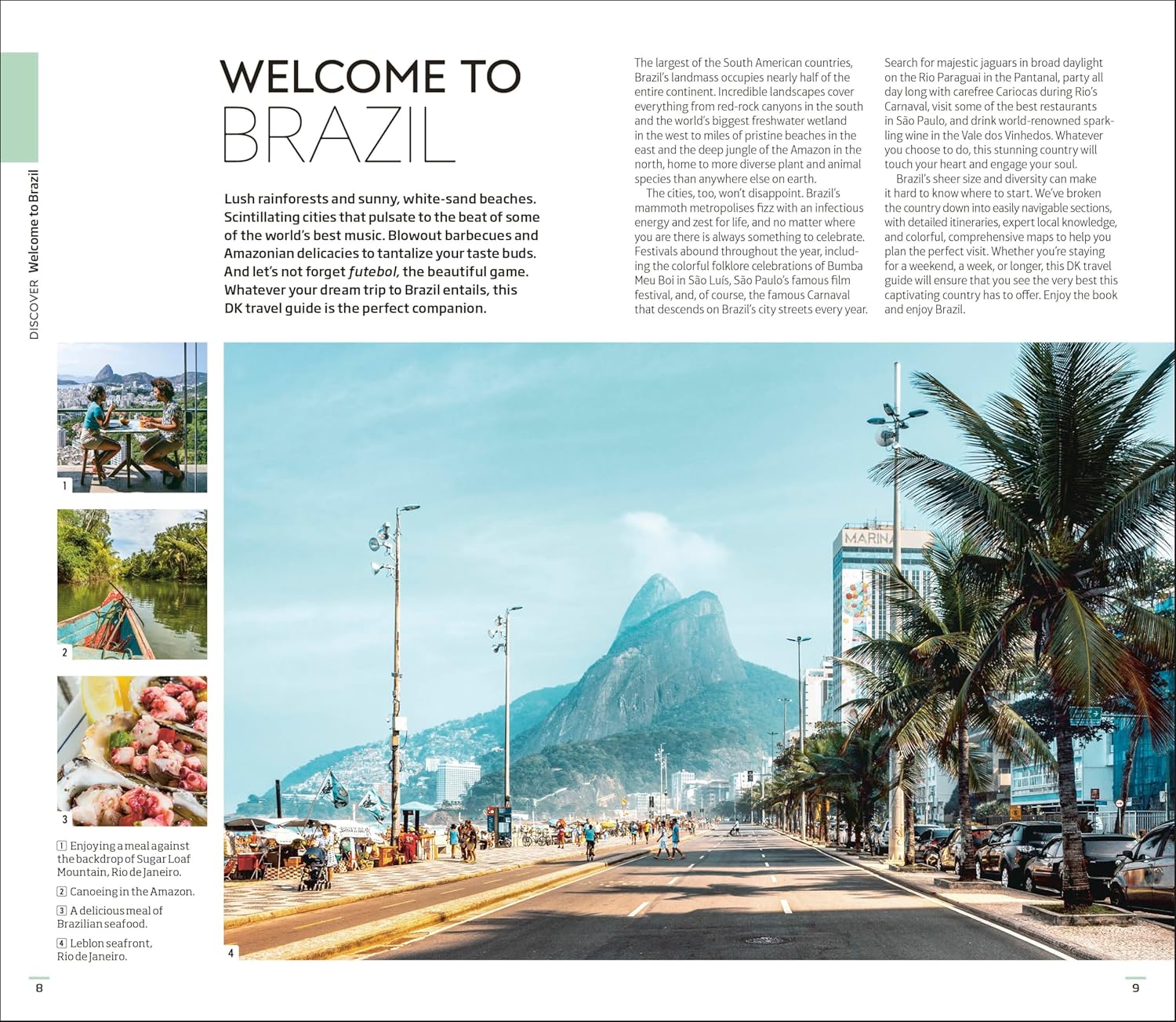 DK Brazil: Must-See Sights. Culture & History. Detailed Maps & Tours. Covers Rio de Janeiro, São Paulo, the Ama (Travel Guide)