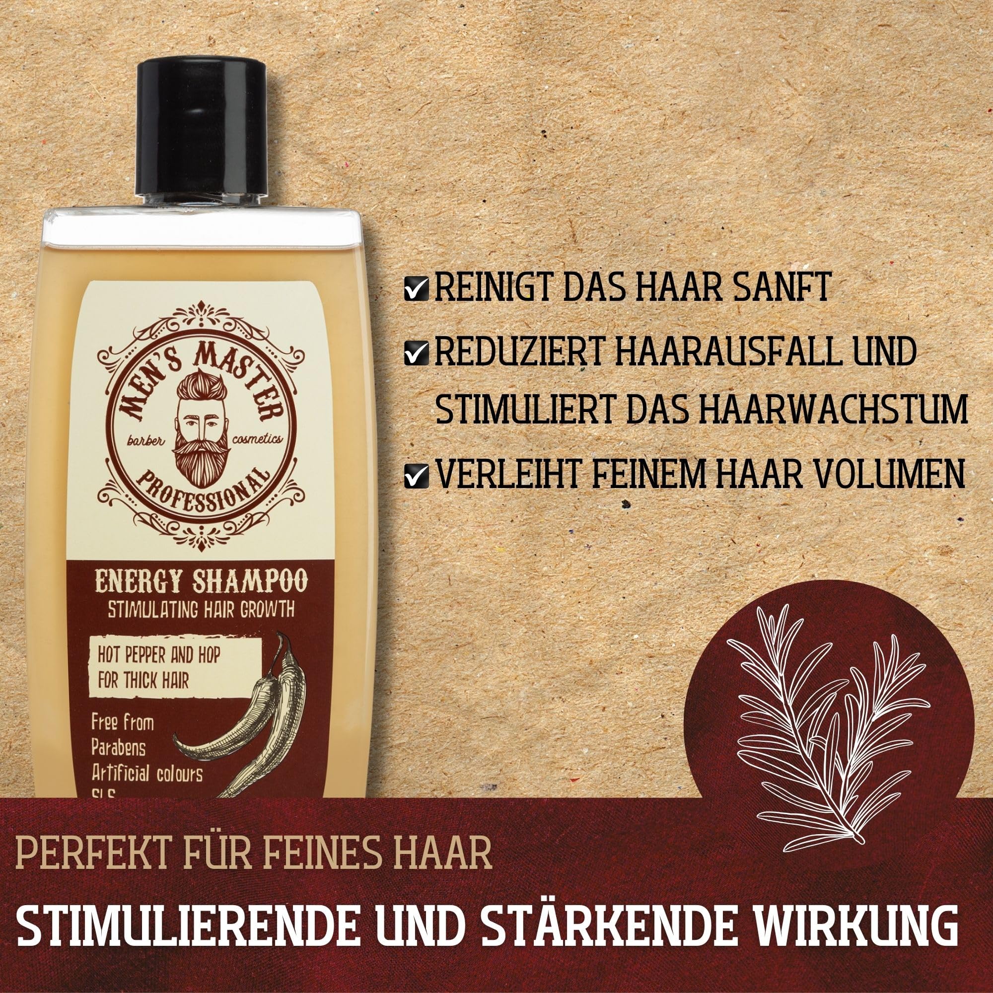 Men's Master 3-teiliges Every Day Set: Antitranspirant Deodorant 24h, Verjüngende Anti-aging Creme, Shampoo, Gesichtspflege - Geschenkset für Ihn