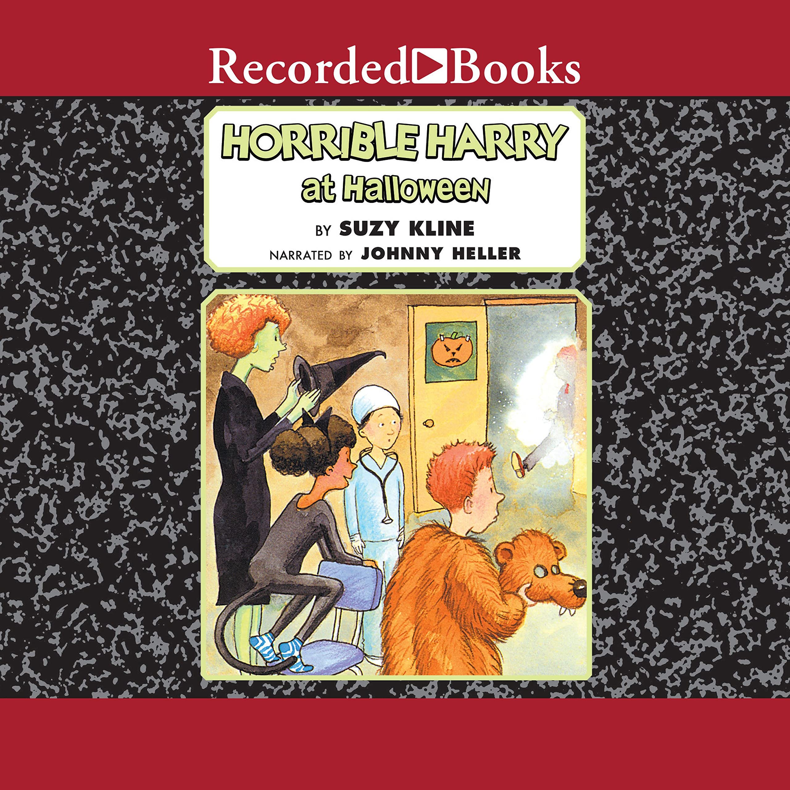Cover art for Horrible Harry at Halloween