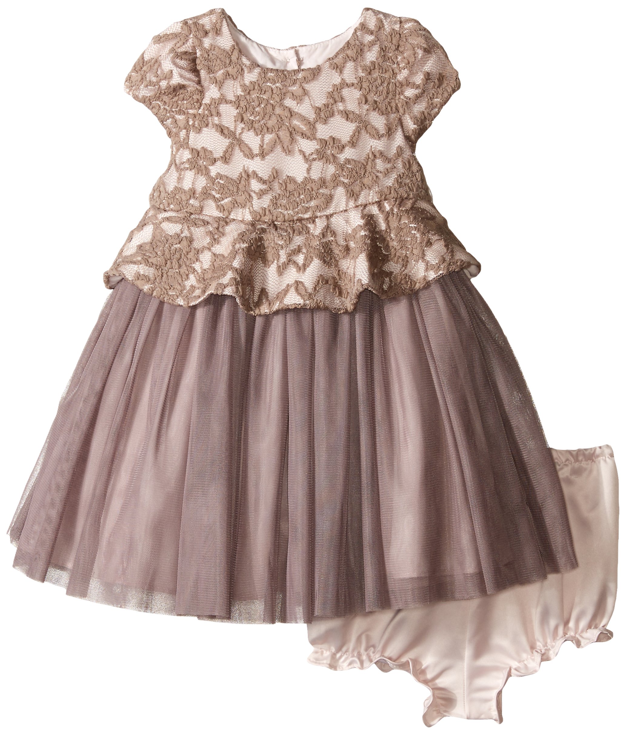 Pippa And Julie Baby Girls Infant Lace Peplum Dress | Desertcart Barbados