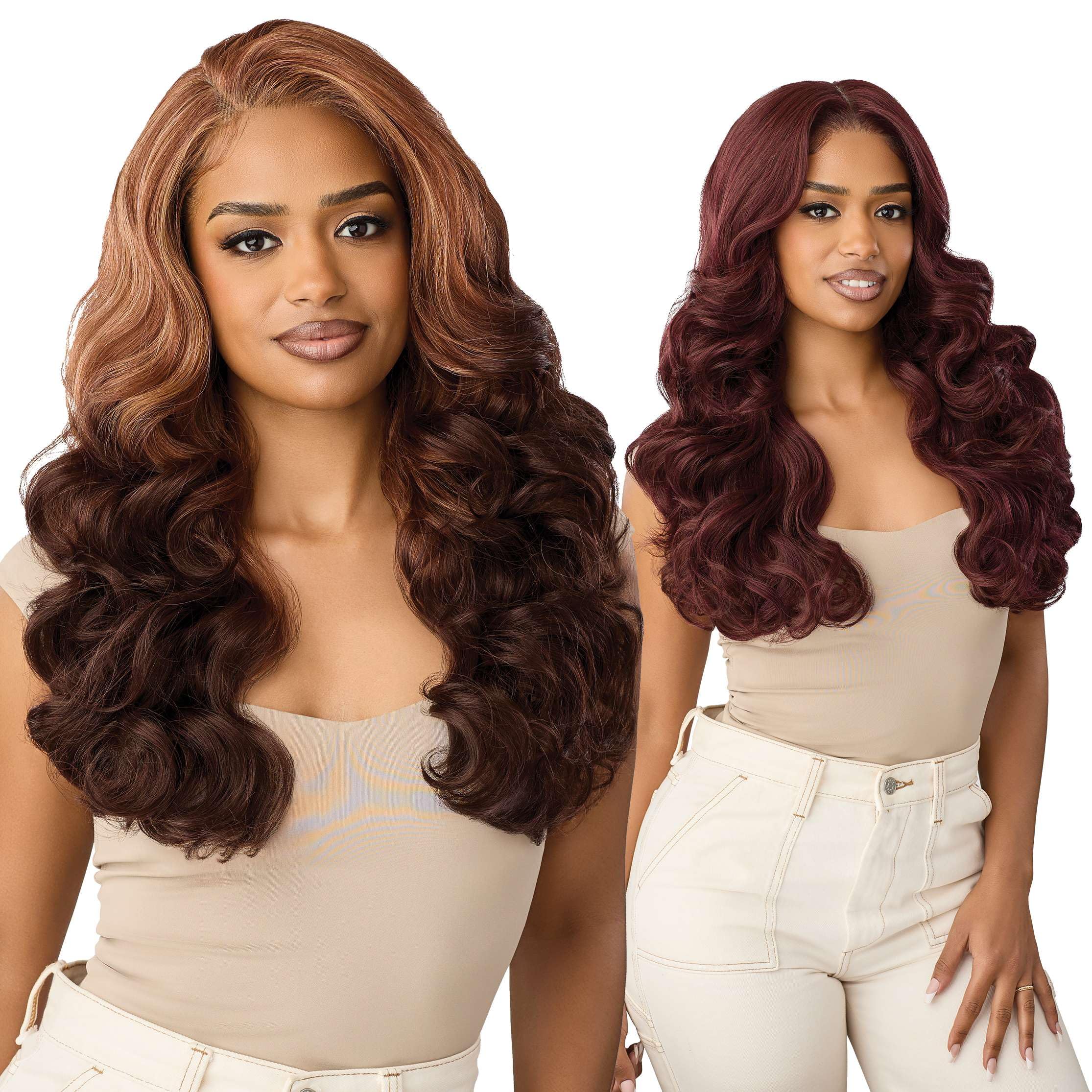 Outre Lace Front Wig - Perfect Hair Line 13X6 - PH 19 (CHERRY COFFEE)