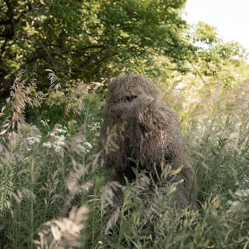 Miniatura 2 de VIVO Ghillie ropa de caza de camuflaje para el bosque- Traje (4 piezas)