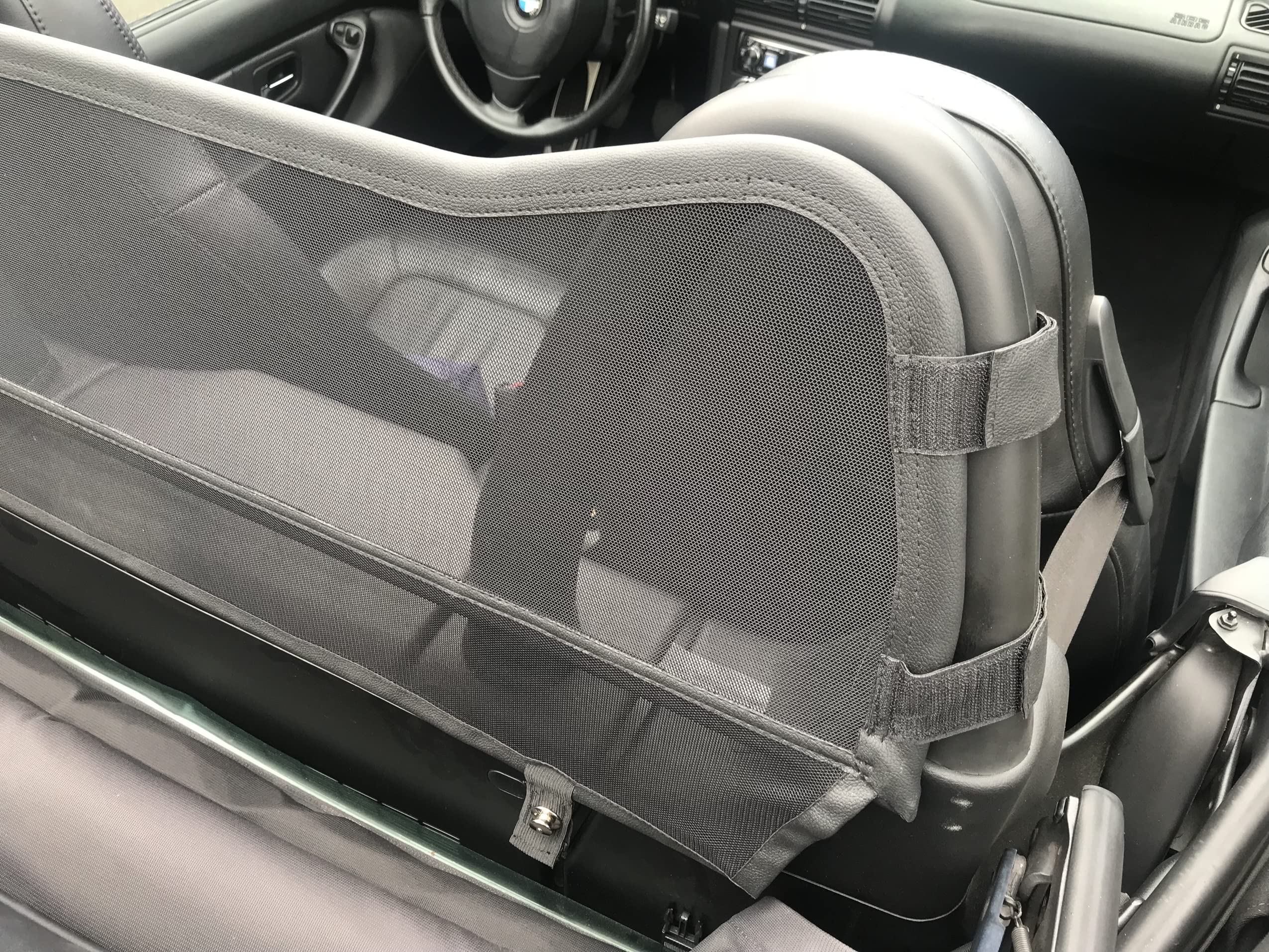 deflector de viento adecuado para BMW Z3 "M" si la barra antivuelco original está disponible