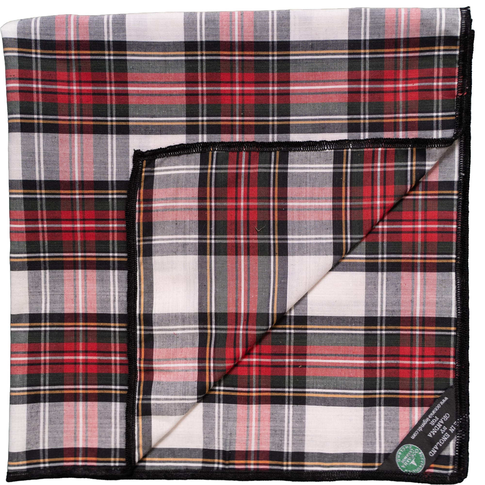 White Tartan Scottish Scot Clan Bandana