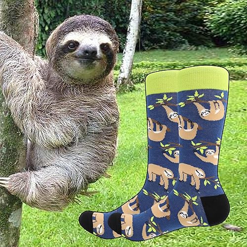 Miniatura 7 de BISOUSOX Calcetines novedosos para hombre, de vestir y casuales, coloridos y divertidos