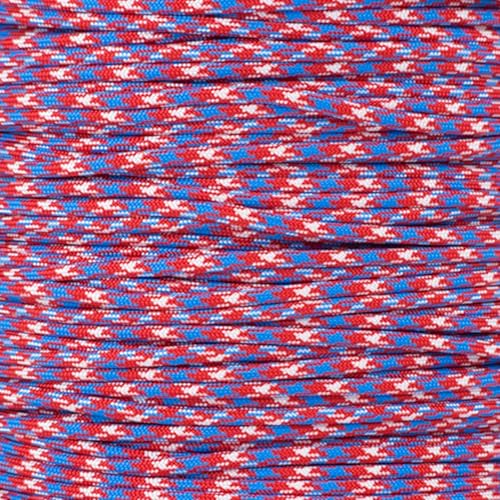 Miniatura 60 de Paracord Planet Cuerda táctica de paracaídas 550 Paracord de 100 pies (98.4 ft) - Cuerda de paracaídas táctica de 7 hebras de 0.157 in - Múltiples