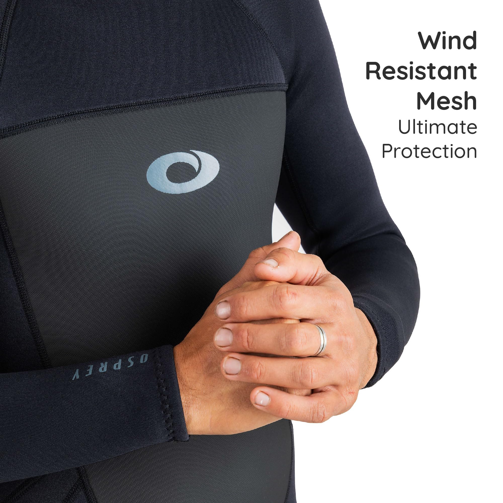 Osprey Origin Combinaison 3 mm intégrale Homme été néoprène 3/2 mm pour Surf, Bodyboard et Sports Aquatiques