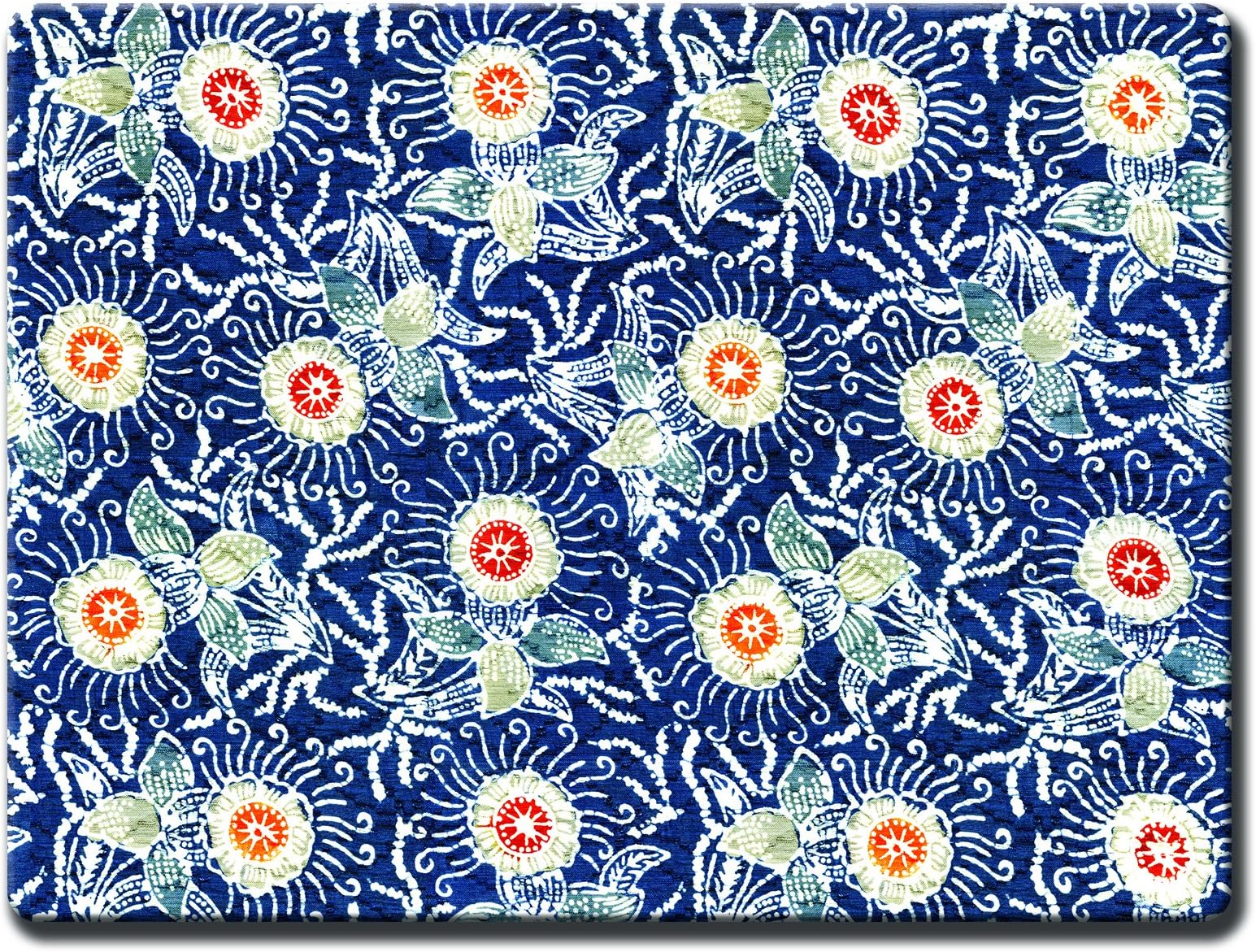 Batik Hard Placemats, Rectangle, Set of 4
