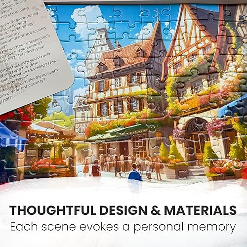 Miniatura 5 de QUOKKA Rompecabezas de demencia de 100 piezas para ancianos  3 juegos de rompecabezas de piezas grandes para personas mayores  9 tarjetas de memoria