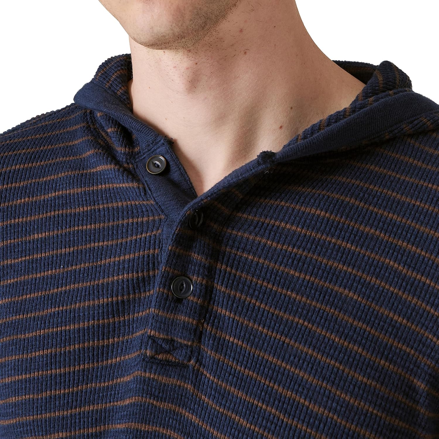 Lucky Brand Men's Men's Garment Dye Thermal Hoodley