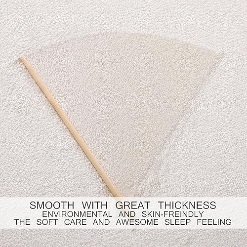 Vista 18 de Hozy - Cobija de forro polar para cama de 330GSM, suave, tela cepillada, muy cálida, para el sofá Gris ceniza