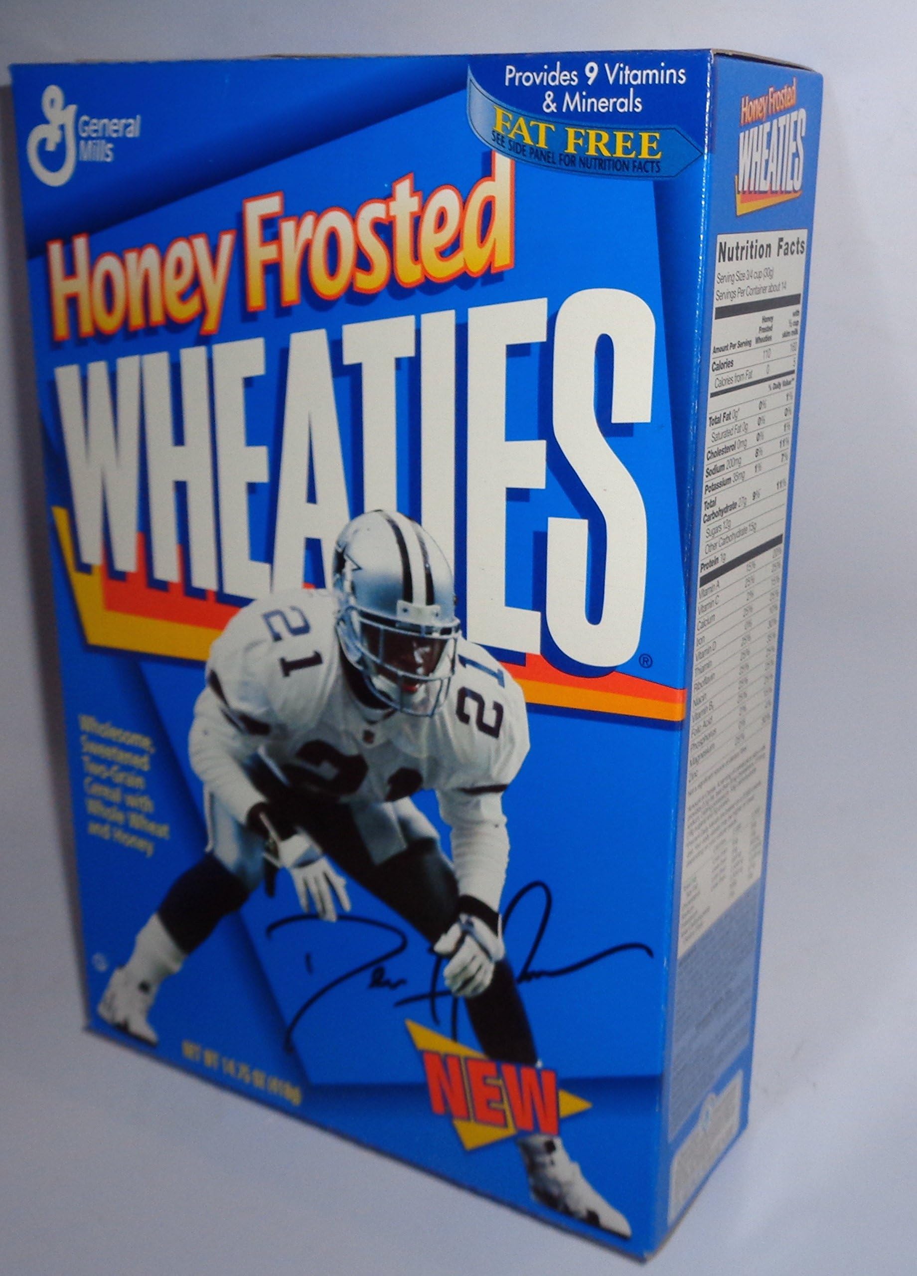 1996 Deion Sanders Wheaties