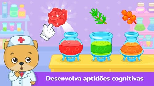 Jogos para crianças: seja um médico no seu hospital - divertido e educativo!