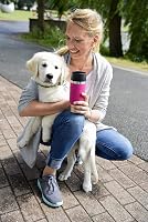 Cană termos Emsa Travel Mug Classic, 0,36 L, albastru, izolație cu perete dublu în vid, băut la 360°, manșon din silicon Soft-Touch, oțel inoxidabil, 513357 2