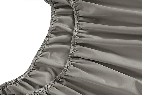 Miniatura 5 de LANE LINEN Juego de sábanas king  450 hilos, 100% algodón de fibra larga, sábanas tamaño king, acabado de lujo de hotel, suave y sedoso, satén,