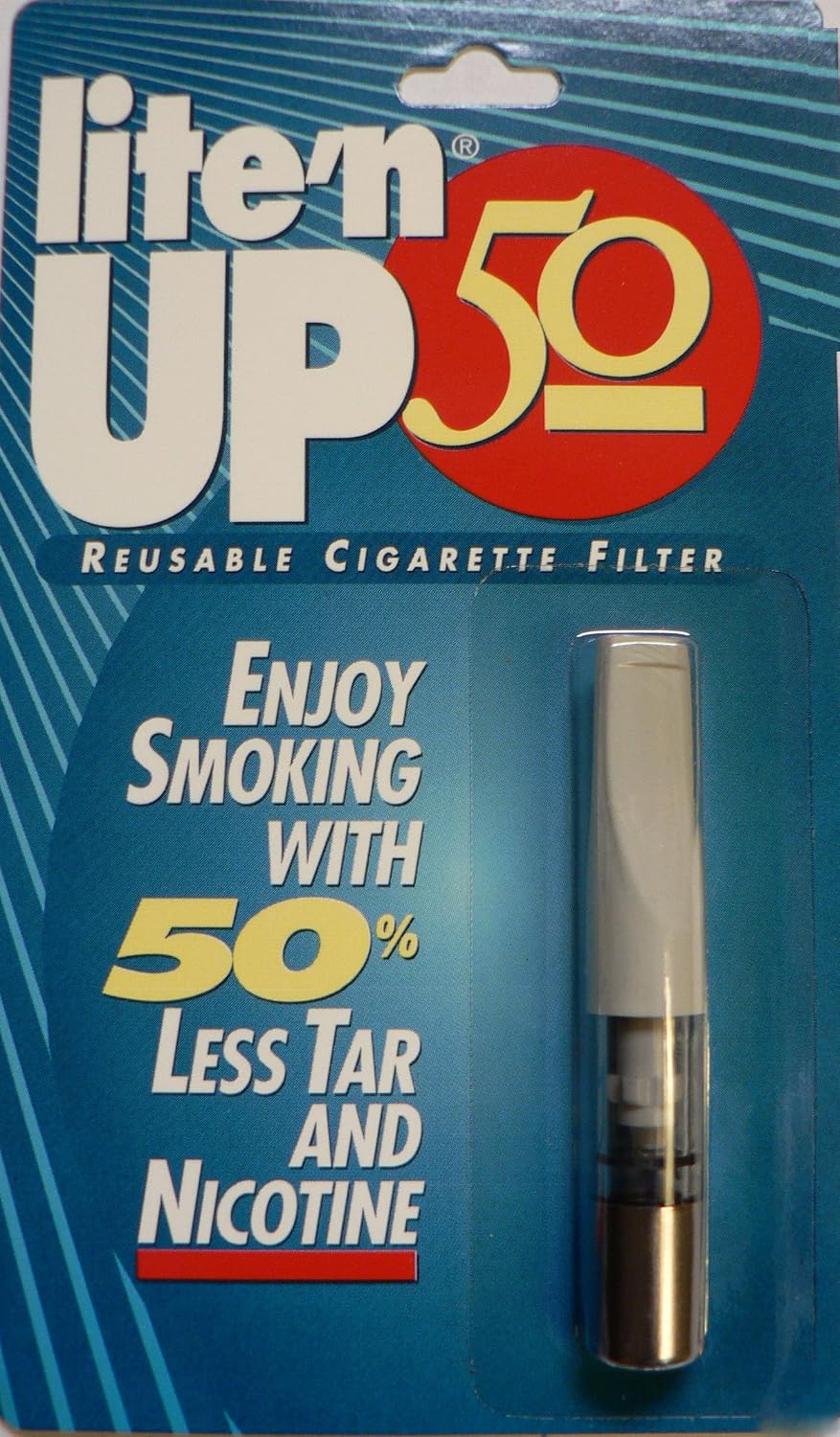3-Pack LITE'N UP-50 Reusable Cigarette Filter