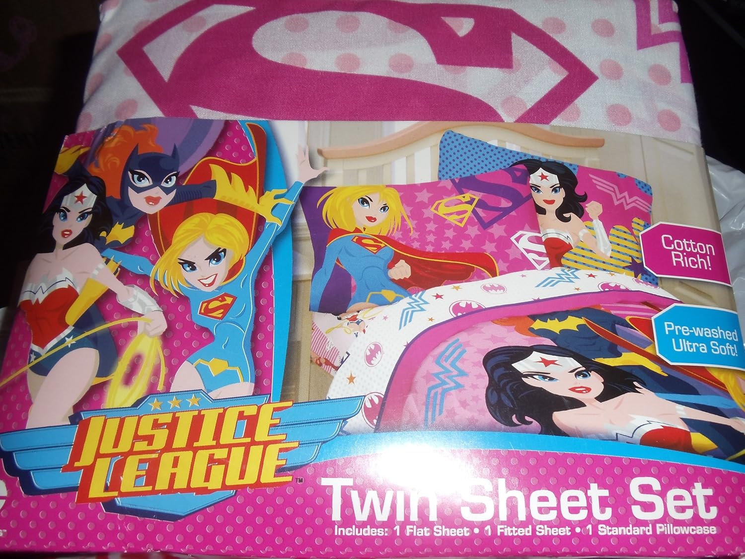 supergirl bedding set